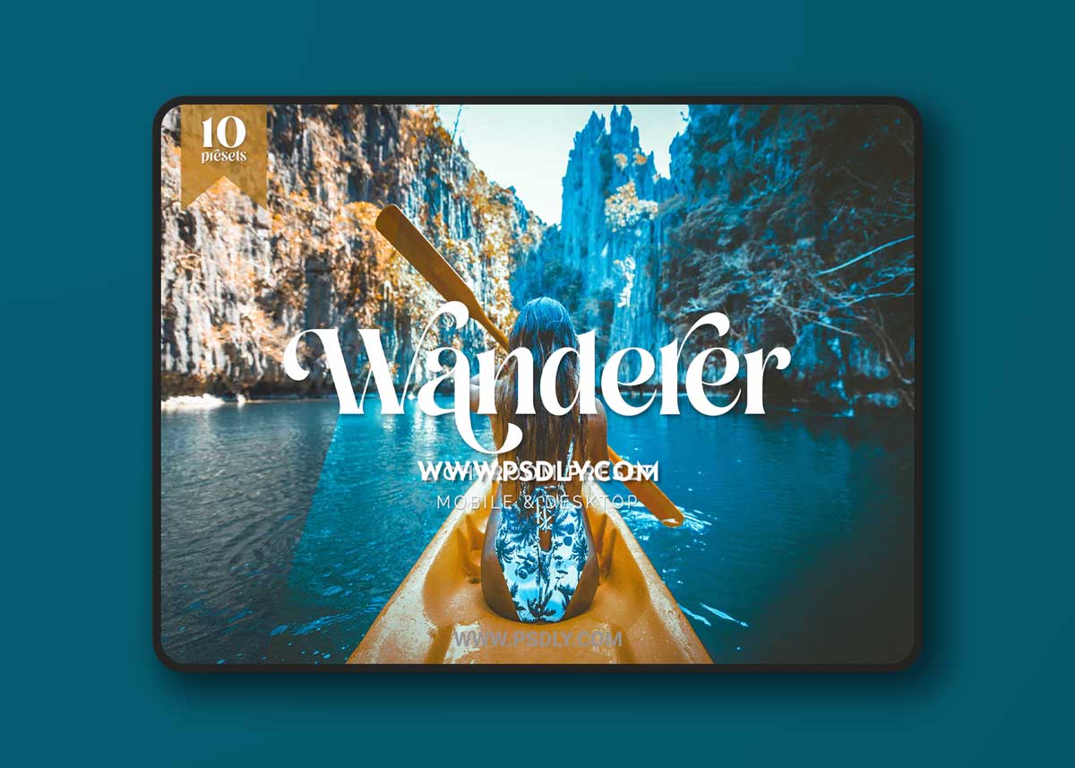Lightroom Presets - Wanderer Calm Cool Tone - TW 1 Lightroom Presets - Wanderer Calm Cool Tone - TW