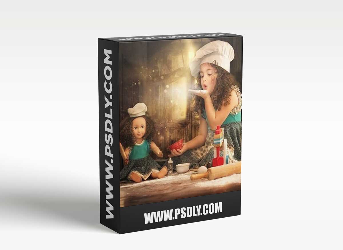Lisset Perrier Photography - Baking Girl Composite 1 Lisset Perrier Photography - Baking Girl Composite
