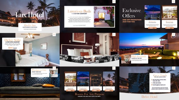 Videohive Delux Luxury Hotel Kit 23650151 1 Videohive Delux Luxury Hotel Kit 23650151