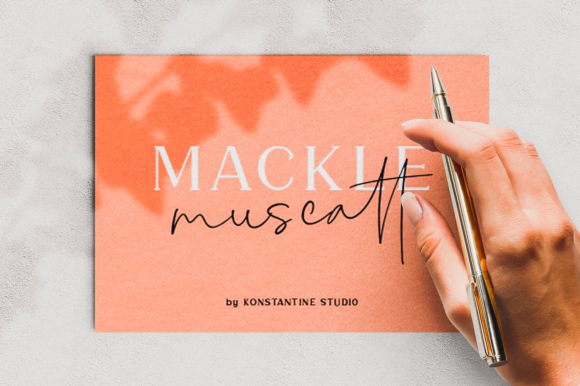 Mackle Font 1 Mackle Font