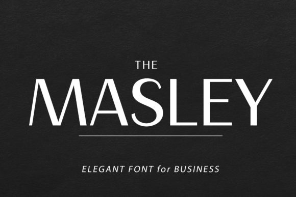 Masley Font 1 Masley Font