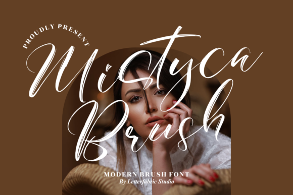 Mistyca Brush Font 1 Mistyca Brush Font