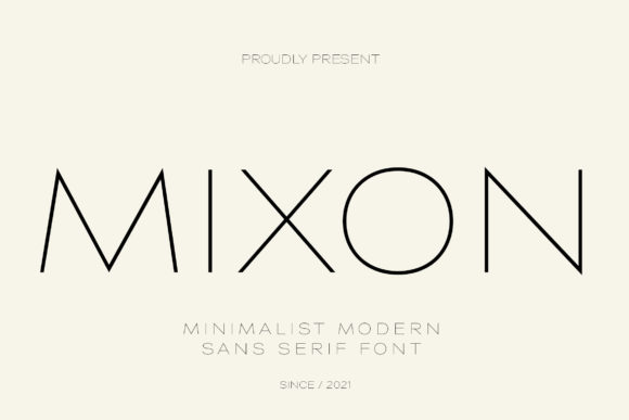 Mixon Font 1 Mixon Font