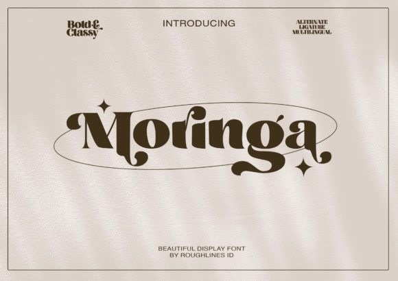 Moringa Font 1 Moringa Font
