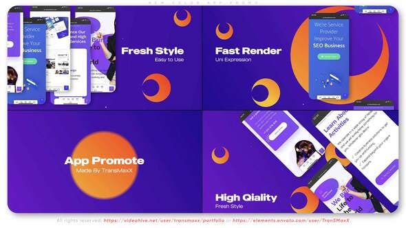 Videohive New Color App Promo 34756719 1 Videohive New Color App Promo 34756719