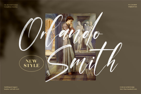 Orlando Smith Font 1 Orlando Smith Font