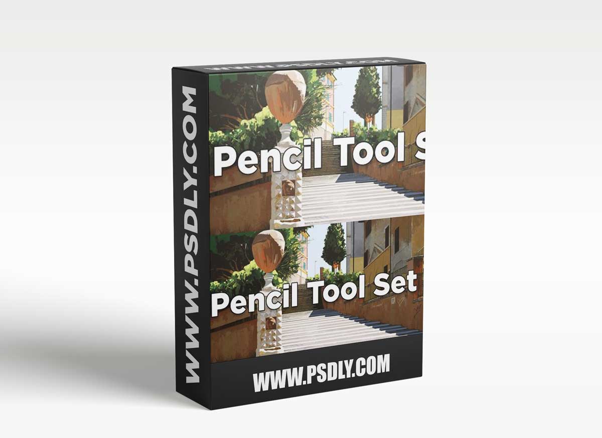 Pencil Tool Set for Photoshop by Luca Martelli 1 Pencil Tool Set for Photoshop by Luca Martelli