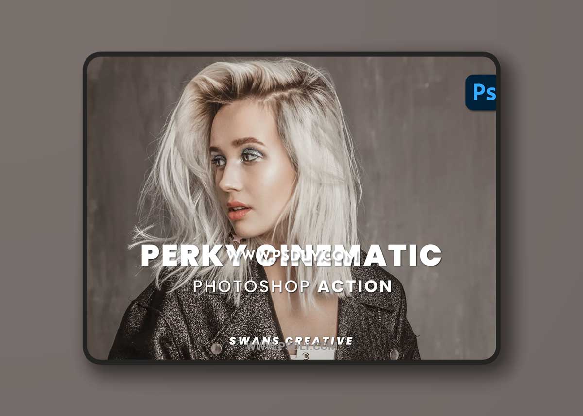 Perky Cinematic Photoshop Action 1 Perky Cinematic Photoshop Action