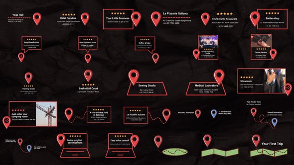 Videohive Location Icons || After Effects 34566779 1 Videohive Location Icons || After Effects 34566779