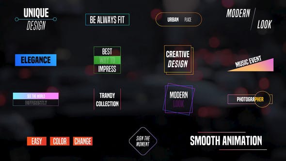 Videohive Minimal Titles || After Effects 34684026 1 Videohive Minimal Titles || After Effects 34684026