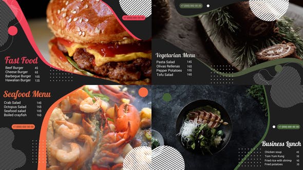 Videohive Food Menu || After Effects 34758795 1 Videohive Food Menu || After Effects 34758795