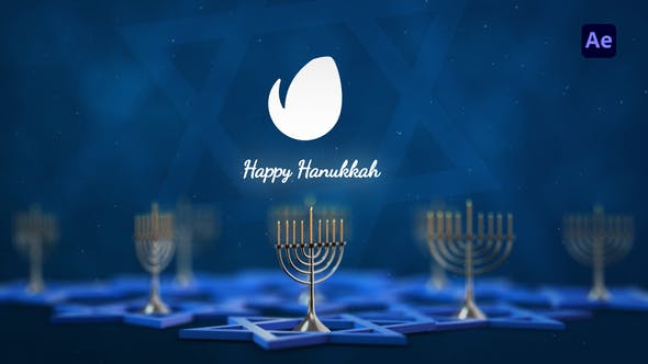 Videohive Hanukkah Logo Reveal 34613250 1 Videohive Hanukkah Logo Reveal 34613250