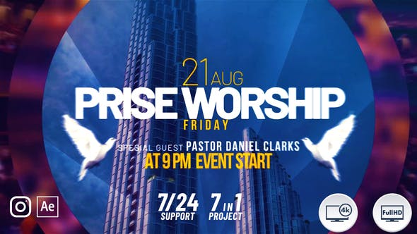 Videohive Praise Worship 30368066 1 Videohive Praise Worship 30368066
