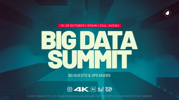 Videohive Big Data Summit 33072462 1 Videohive Big Data Summit 33072462