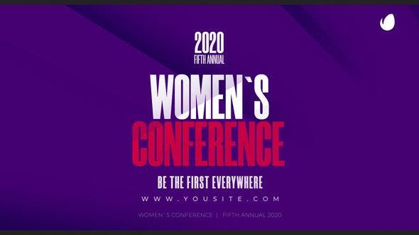 Videohive Women`s Conference 27773119 1 Videohive Women`s Conference 27773119