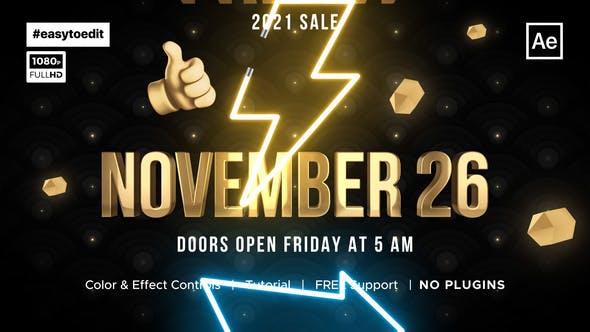 Videohive Black Friday Sale Promo 34614384 1 Videohive Black Friday Sale Promo 34614384