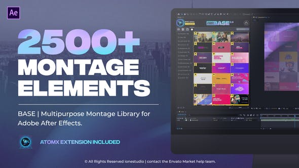 Videohive - BASE | Transitions and Motion Graphics for After Effects V2 - 31018620 1 Videohive - BASE | Transitions and Motion Graphics for After Effects V2 - 31018620
