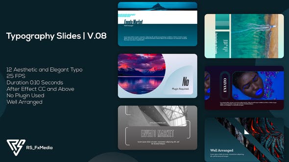 Videohive Typography Slides - Modern Lifestyle V.08 34813199 1 Videohive Typography Slides - Modern Lifestyle V.08 34813199