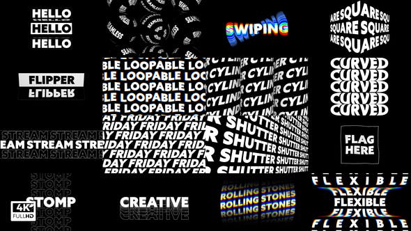 Videohive Kinetic Typography Pack 34865669 1 Videohive Kinetic Typography Pack 34865669