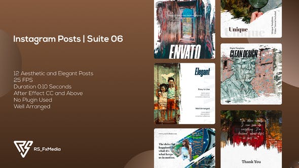 Videohive Instagram Posts | Urban Brush | Suite 06 34569200 1 Videohive Instagram Posts | Urban Brush | Suite 06 34569200