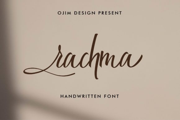 Rachma Script Font 1 Rachma Script Font
