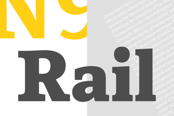 Rail Font 1 Rail Font