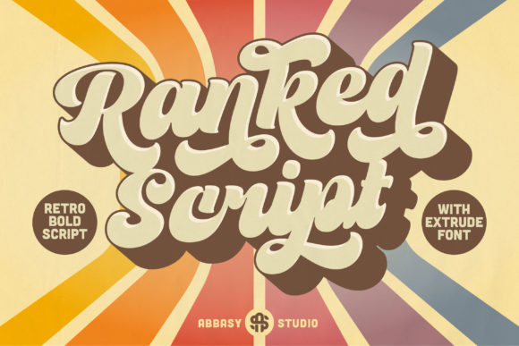 Ranked Script Font 1 Ranked Script Font
