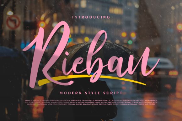 Rieban Font 1 Rieban Font