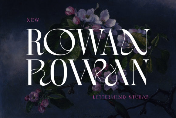 Rowan Font 1 Rowan Font
