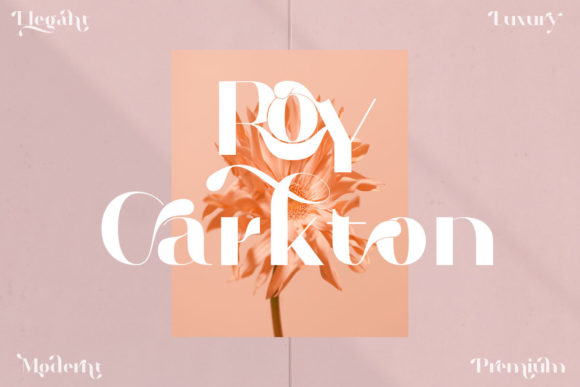 Roy Carkton Font 1 Roy Carkton Font