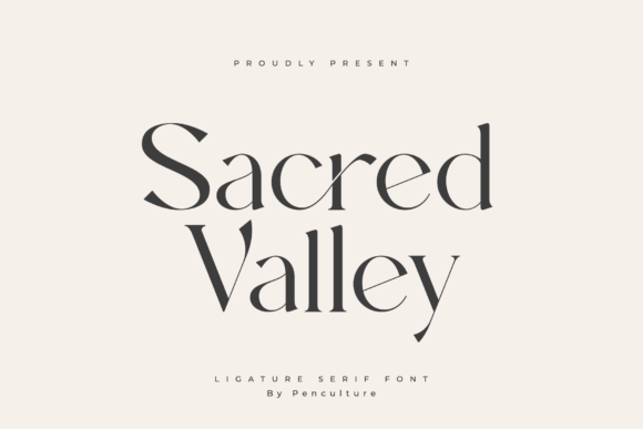 Sacred Valley Font 1 Sacred Valley Font