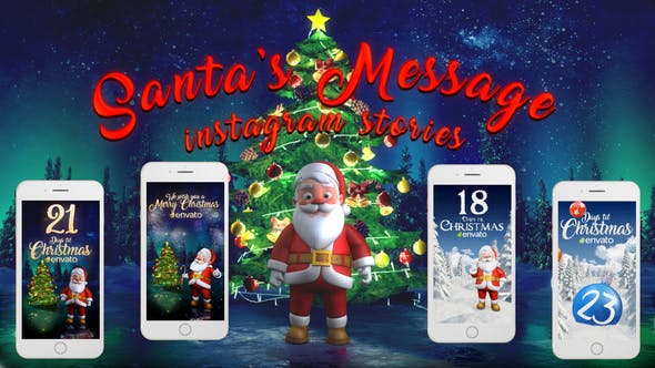 Videohive Santa Message Instagram Stories 23006006 1 Videohive Santa Message Instagram Stories 23006006