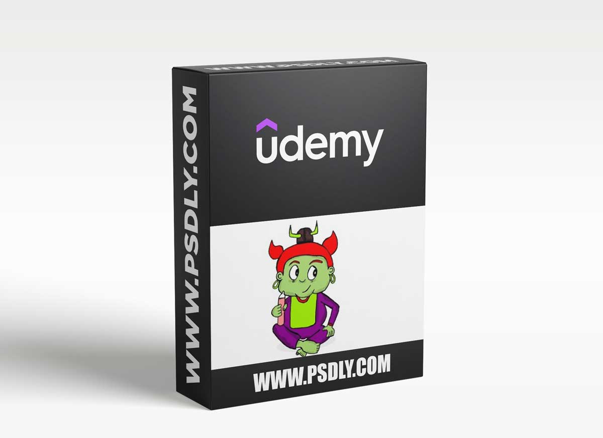 Simple Cartoon Drawing Course : Baby Viking illustration NEW 1 Simple Cartoon Drawing Course : Baby Viking illustration NEW