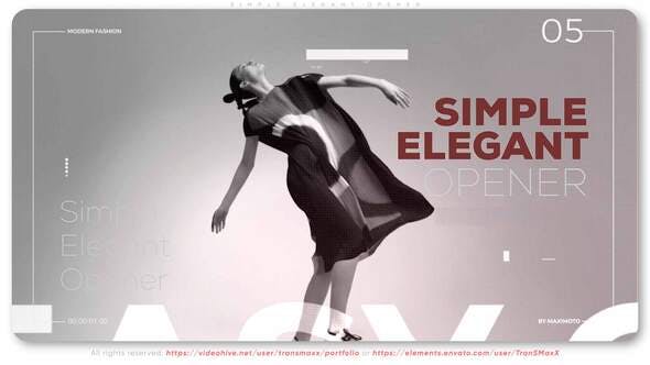Videohive Simple Elegant Opener 34858481 1 Videohive Simple Elegant Opener 34858481