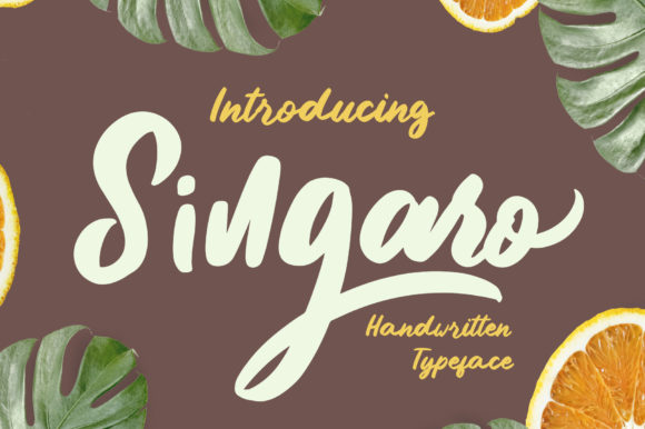 Singaro Font 1 Singaro Font