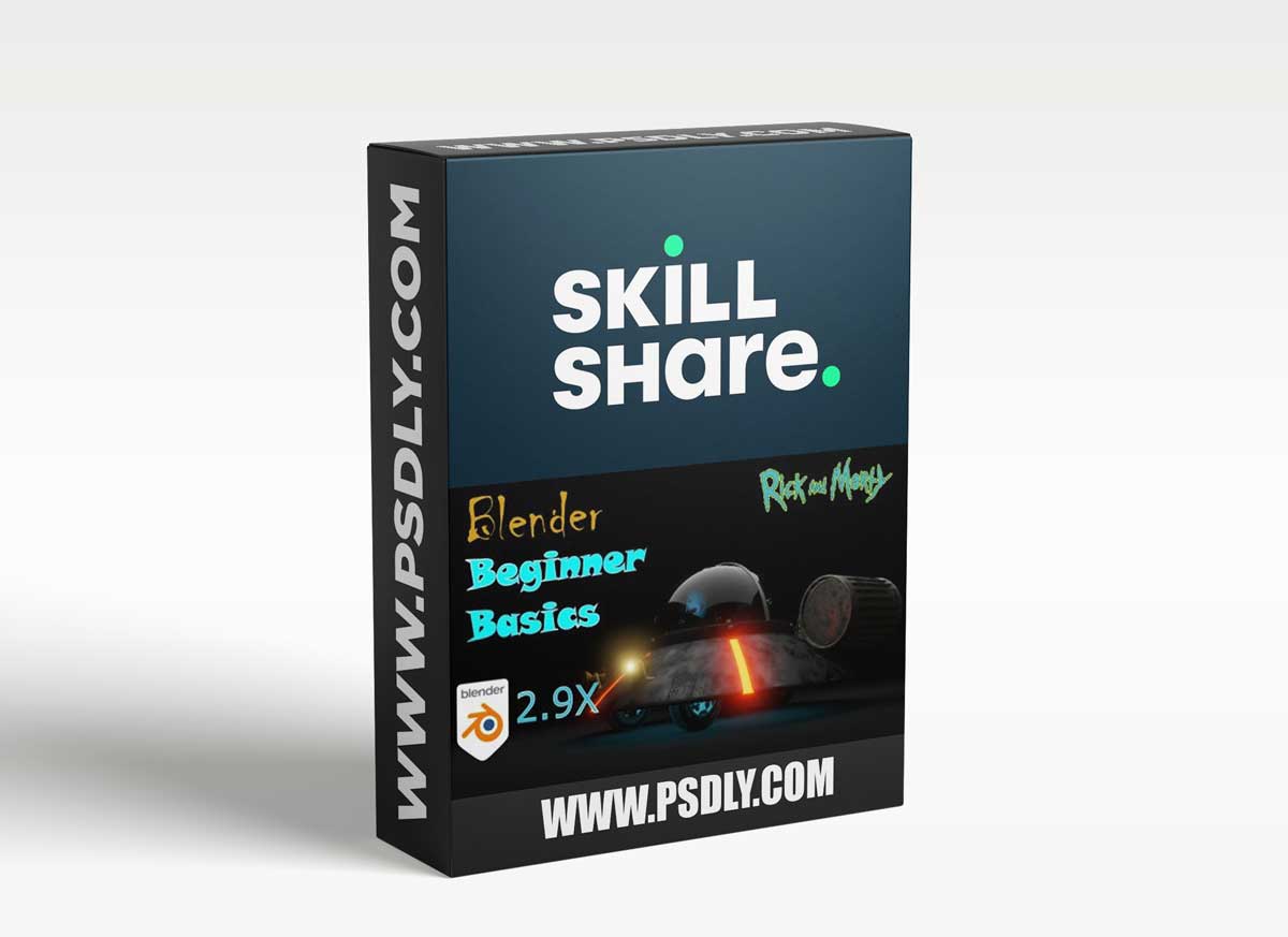 Skillshare - Blender Beginner Basics- Rick and Morty Spaceship by EduCraft Ideas 1 Skillshare - Blender Beginner Basics- Rick and Morty Spaceship by EduCraft Ideas