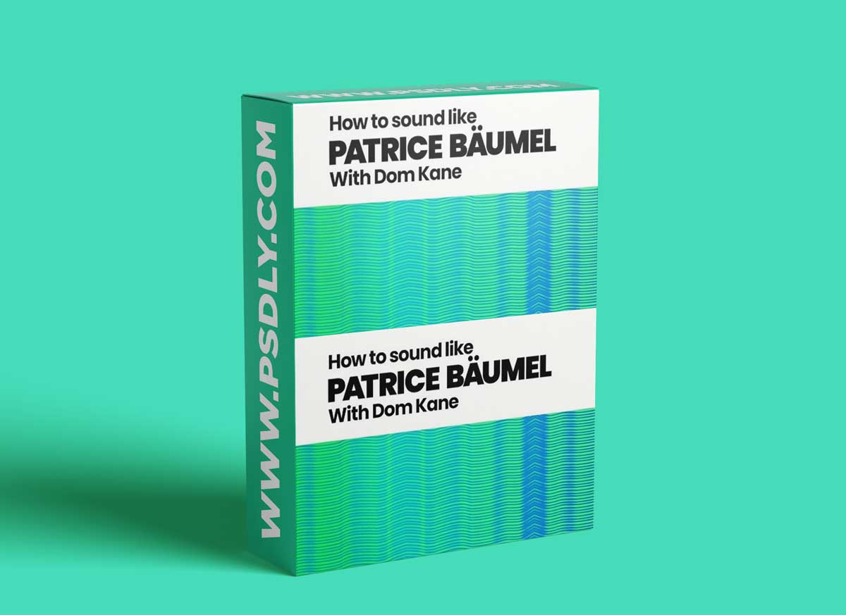 Sonic Academy How To Make How To Sound Like Patrice Bäumel TUTORiAL 1 Sonic Academy How To Make How To Sound Like Patrice Bäumel TUTORiAL