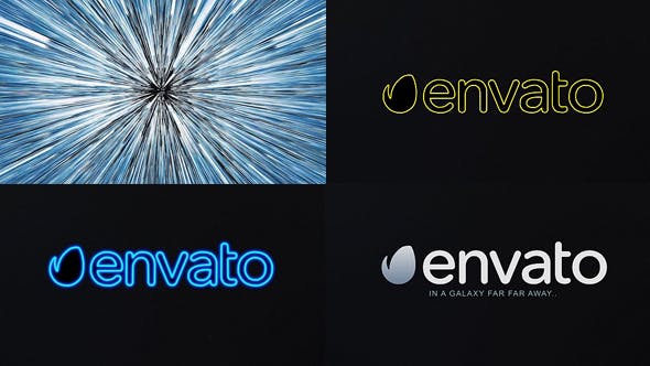 Videohive Star Wars Hyperspace Logo 21153412 1 Videohive Star Wars Hyperspace Logo 21153412