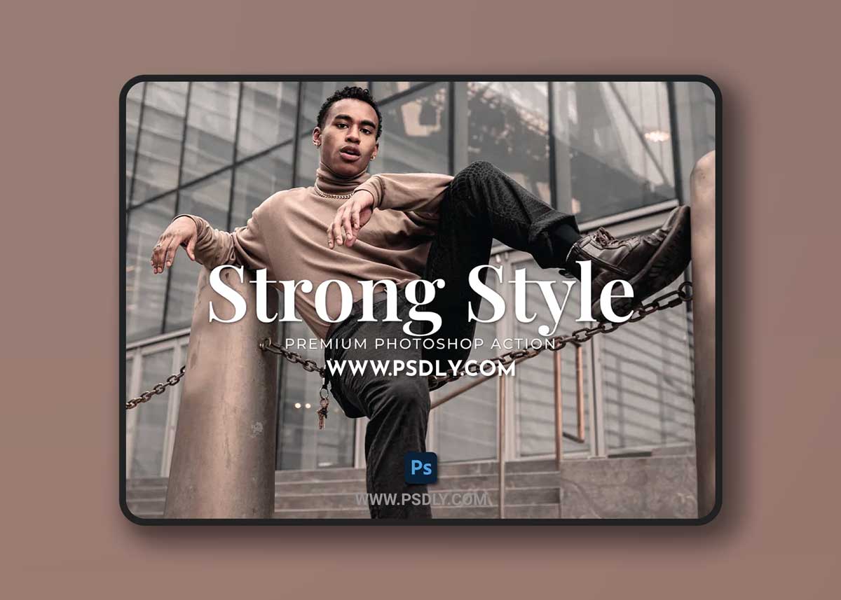 Strong Style Photoshop Action 1 Strong Style Photoshop Action