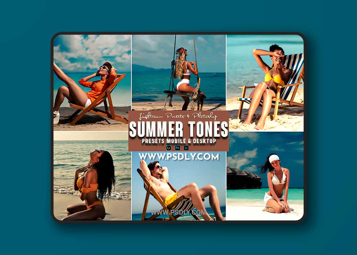 Summer Tones Photoshop Action & Lightrom Presets 1 Summer Tones Photoshop Action & Lightrom Presets