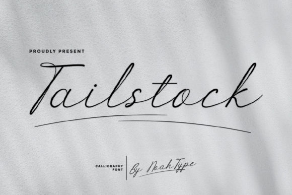 Tailstock Font 1 Tailstock Font