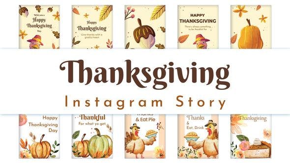 Videohive Thanksgiving Instagram Story Pack 02 34916780 1 Videohive Thanksgiving Instagram Story Pack 02 34916780