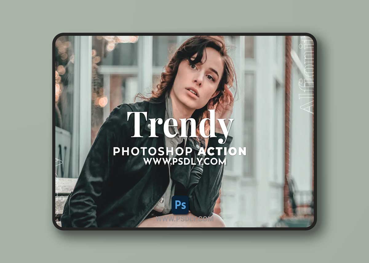 Trendy Photoshop Action 1 Trendy Photoshop Action