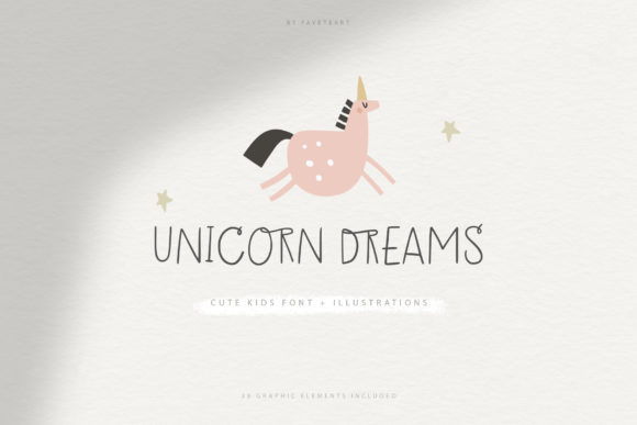 Unicorn Dreams Font 1 Unicorn Dreams Font