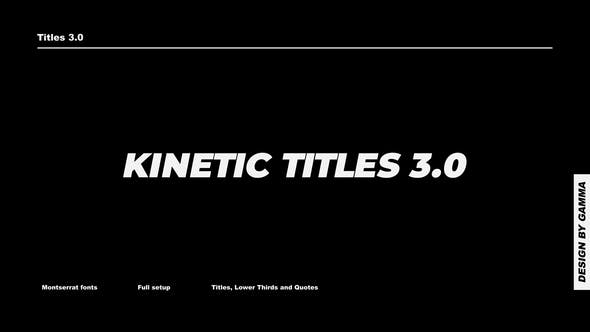 Videohive Kinetic Titles 3.0 | After Effects 34611626 1 Videohive Kinetic Titles 3.0 | After Effects 34611626