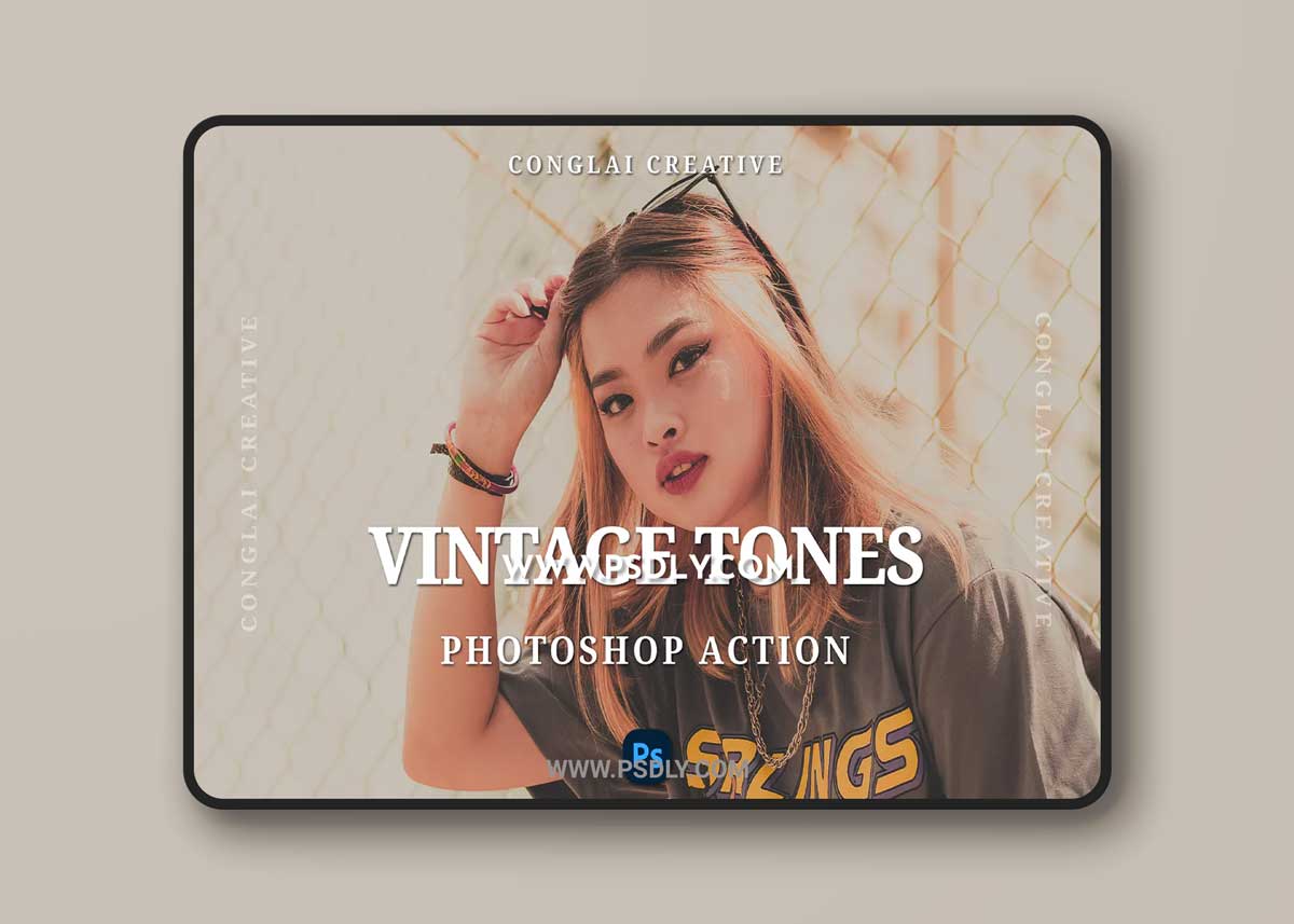 Vintage Tones - Photoshop Action 1 Vintage Tones - Photoshop Action