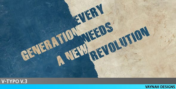 Videohive V-Typo V.3 - Grunge Typography. Full HD 103577 1 Videohive V-Typo V.3 - Grunge Typography. Full HD 103577