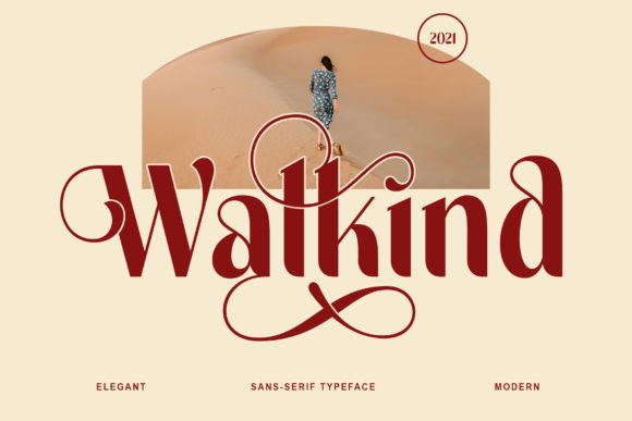 Walkind Font 1 Walkind Font