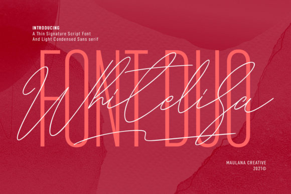 Whitelisa Script And Sans Font Duo 1 Whitelisa Script And Sans Font Duo