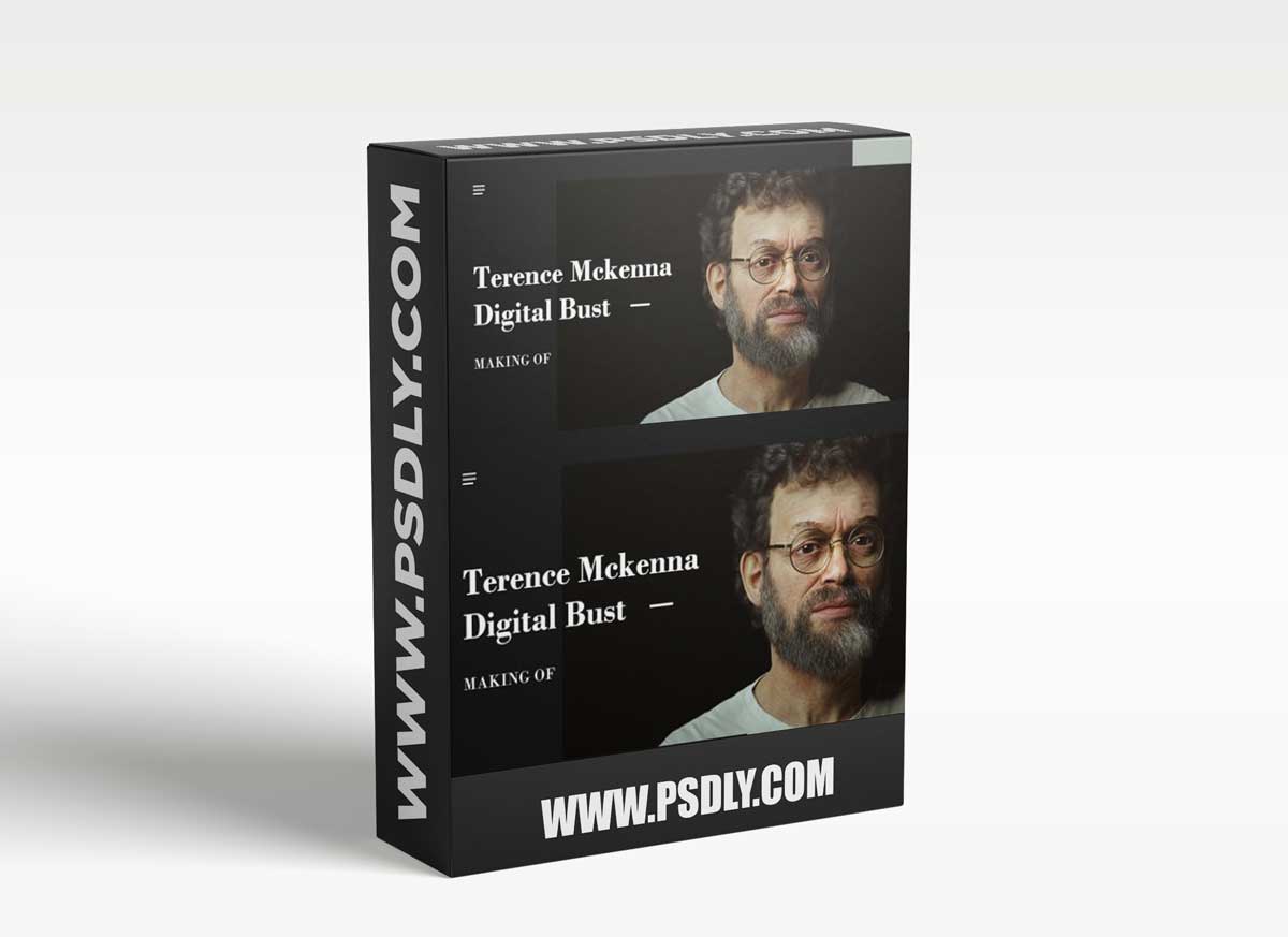 Wingfox - Terence Mckenna Digital Bust - Making of 1 Wingfox - Terence Mckenna Digital Bust - Making of